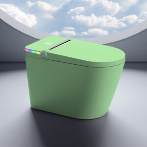 Green Color Ai Smart Commode
